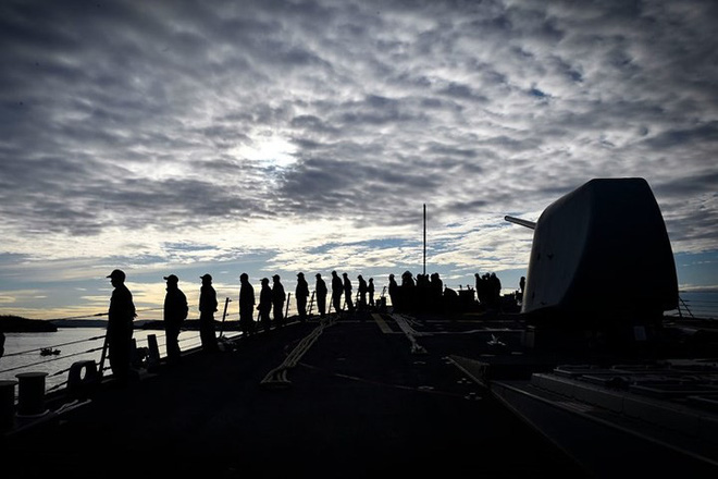 Hình ảnh ấn tượng ít thấy về các hoạt động bên trong hải quân Mỹ